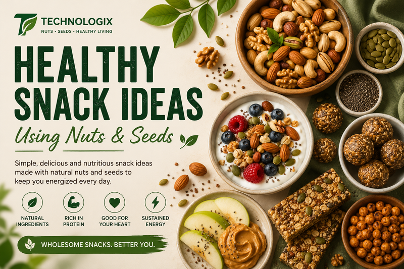 Healthy Snack Ideas Using Nuts and Seeds