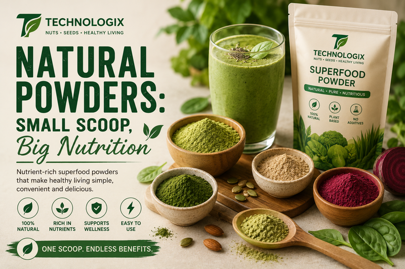 Natural Powders: Small Scoop, Big Nutrition