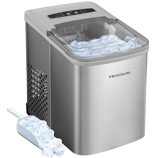Frigidaire 26 Lbs per Day Portable Compact Maker, Ice Making Machine