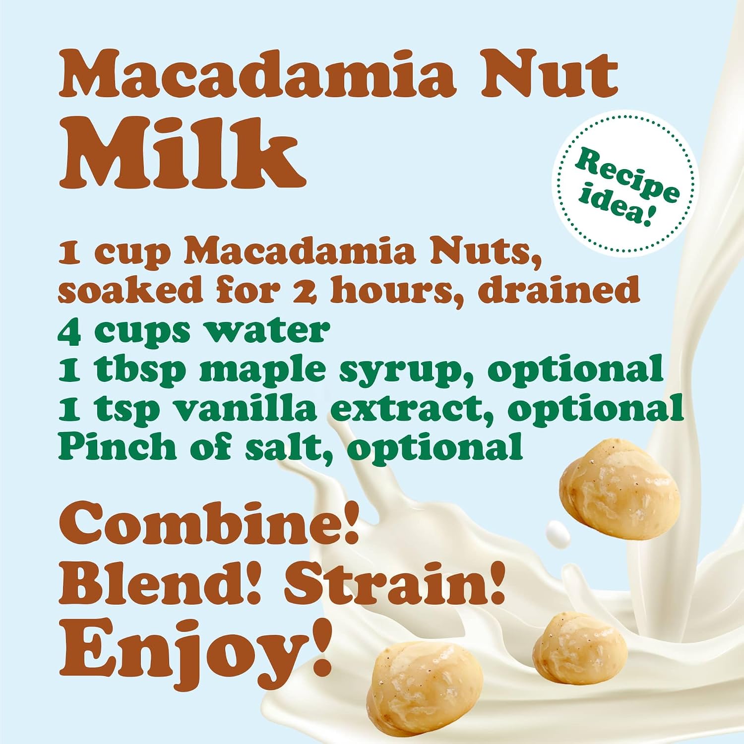 Food to Live Whole Macadamia Nuts, 25 Pounds – Raw, Unsalted, Unroasted, Keto Friendly, Kosher, Vegan, Bulk, Great as Snack and for Baking, Good Source of Manganese, Thiamin, & Copper