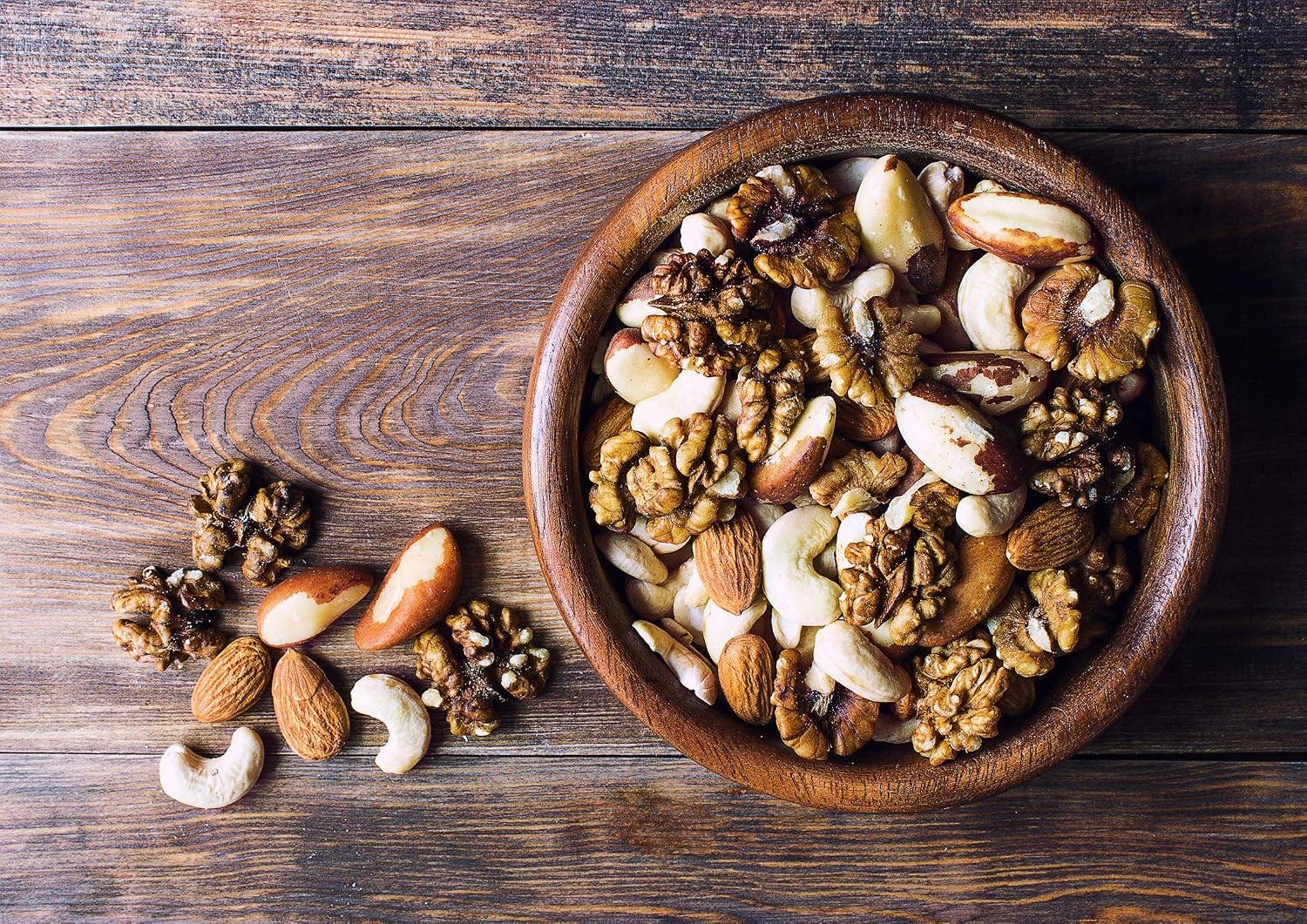 Food to Live Organic Mixed Raw Nuts, 2 Pounds – Cashews, Brazil Nuts, Walnuts, Almonds, Non-GMO, Kosher, Vegan, Unsalted, Bulk